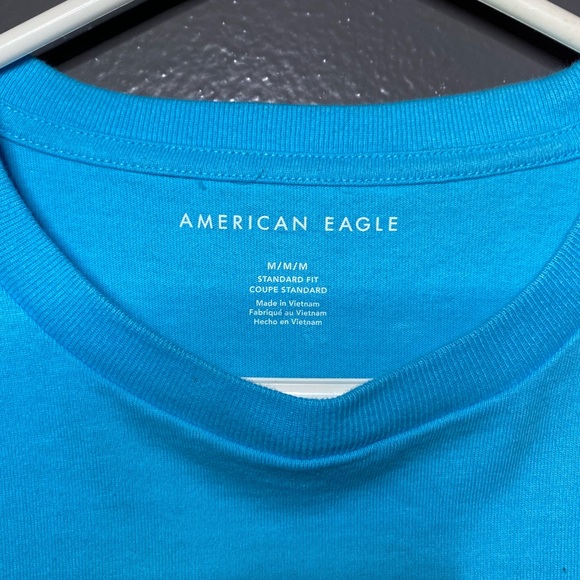 american eagle blue t-shirt - Picture 3 of 3